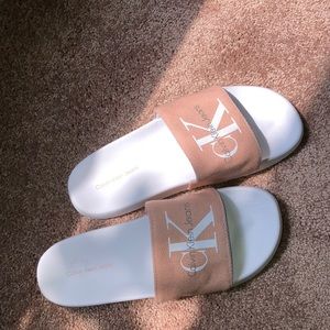 Calvin Klein slides
